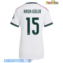 Camisa de time de futebol Real Madrid Arda Guler #15 Replicas 1º Equipamento Feminina 2026-27 Manga Curta